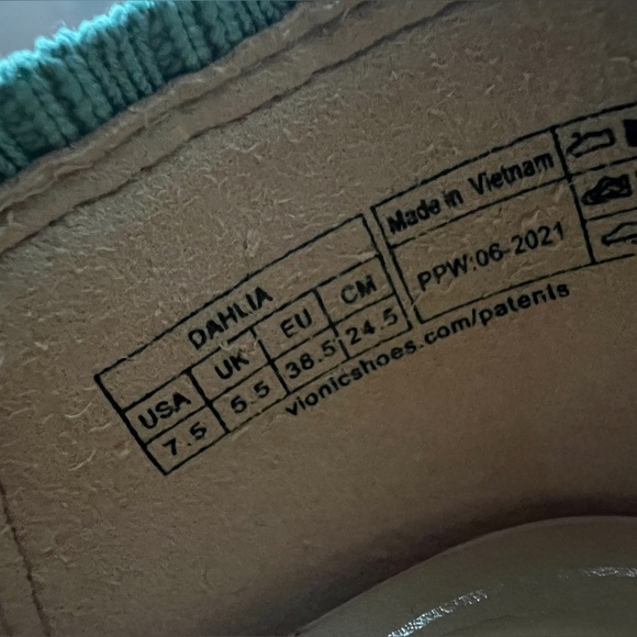 NIB - Vionic Dahlia Women’s Point Toes Flats  - Pink / Green - Size 7.5 - Picture 7 of 7